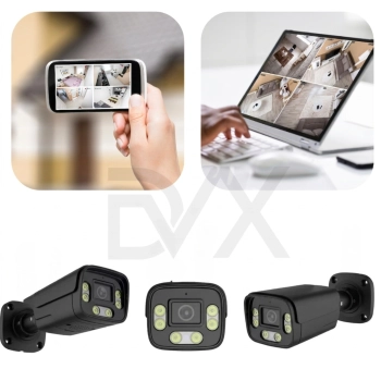 Kamera zewnętrzna IP POE LAN 5MPX 4K DVX PT5